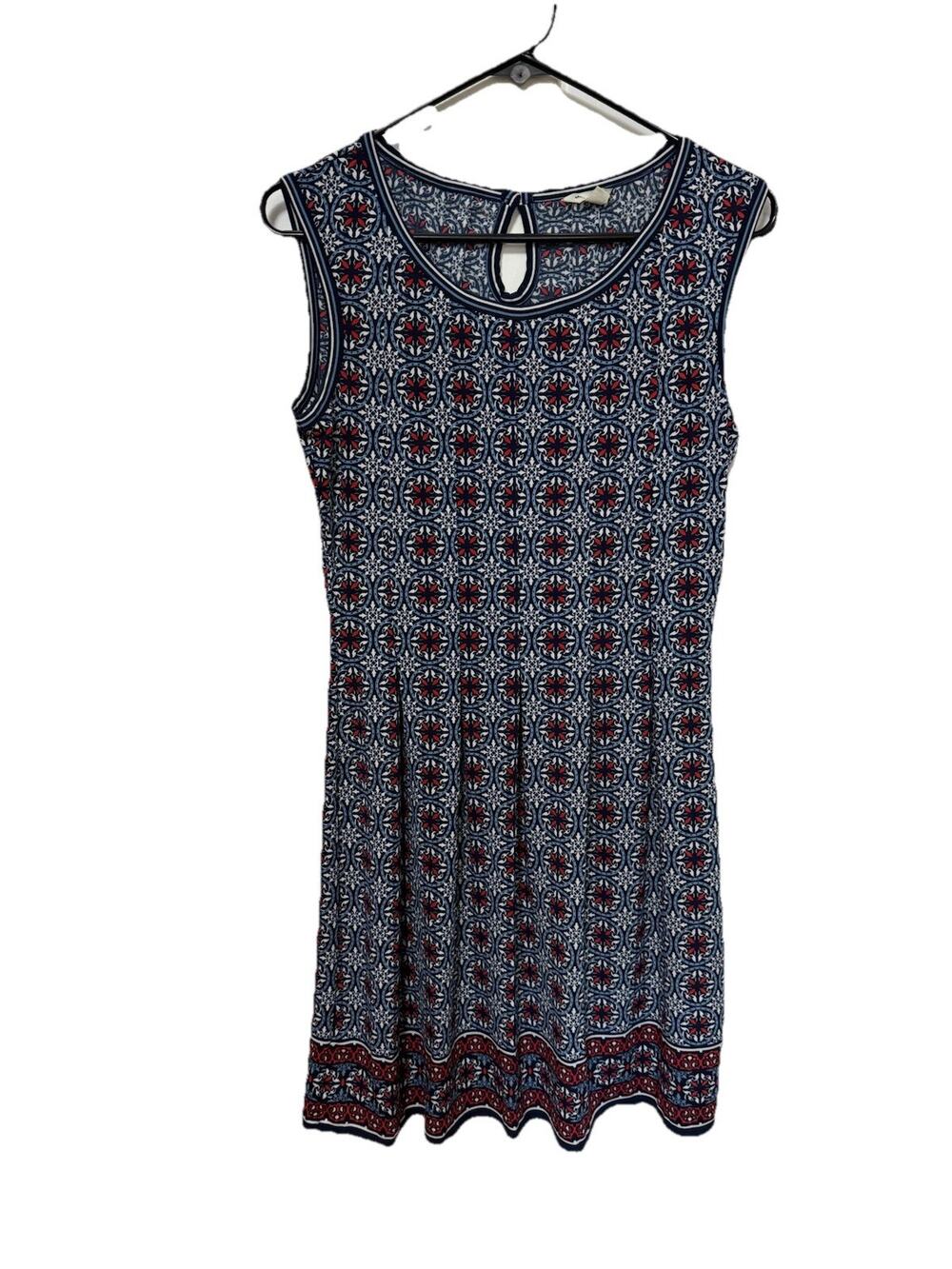 MAX STUDIO Women’s Casual Fit & Flare Midi Sleeveless Dress Size Small